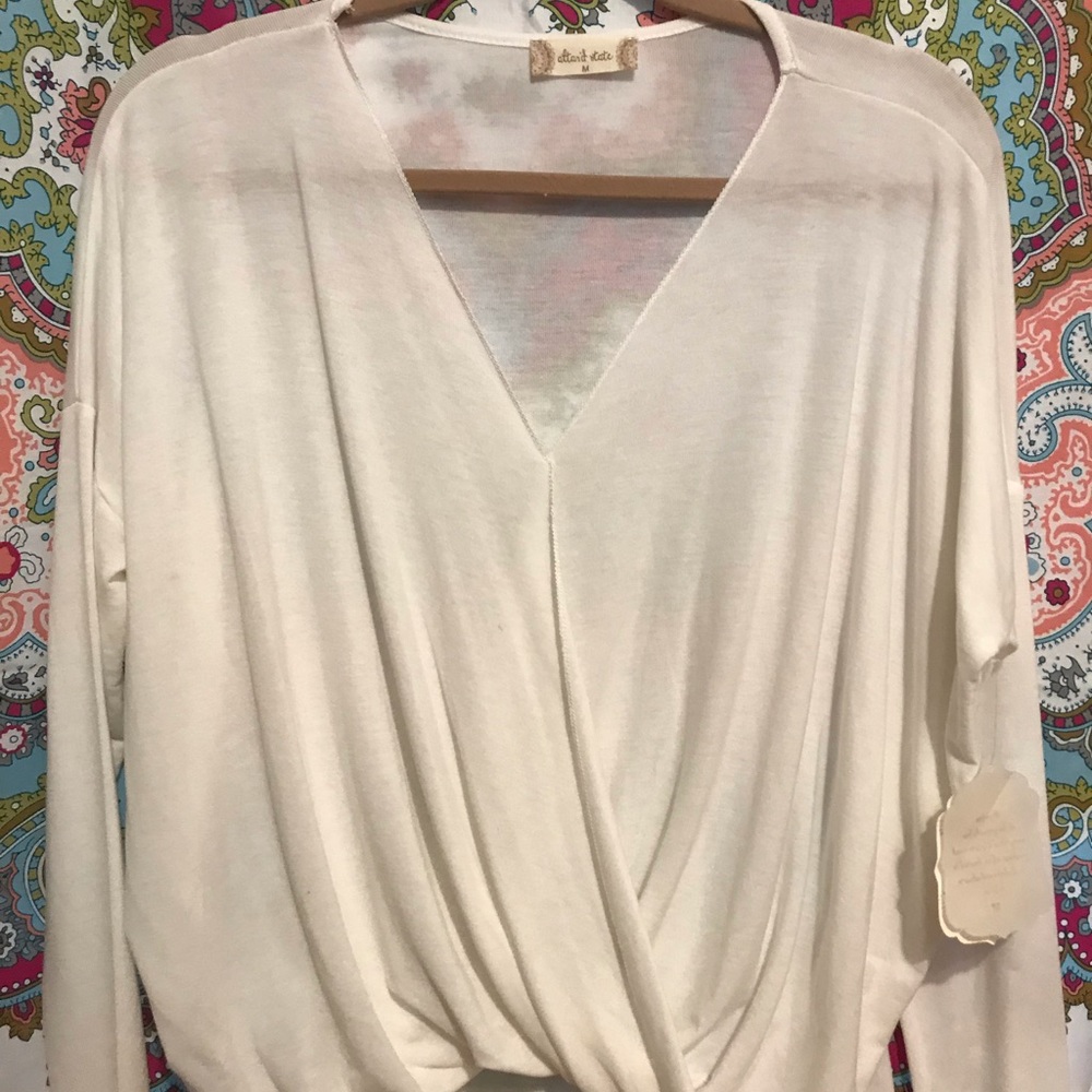 Altar’d State NWT Wrap Top